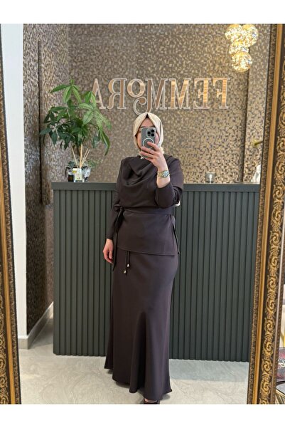 Satin Grace Etekli Takım