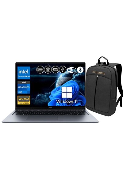 Huawei MateBook D16 i5-13420H 16GB RAM 256GB SSD 16" IPS Win11Pro Notebook+Ça...