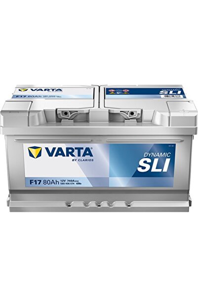 Varta F17 12V 80AH 740A Dynamıc Slı Akü (Üretim Tarihi:2026)