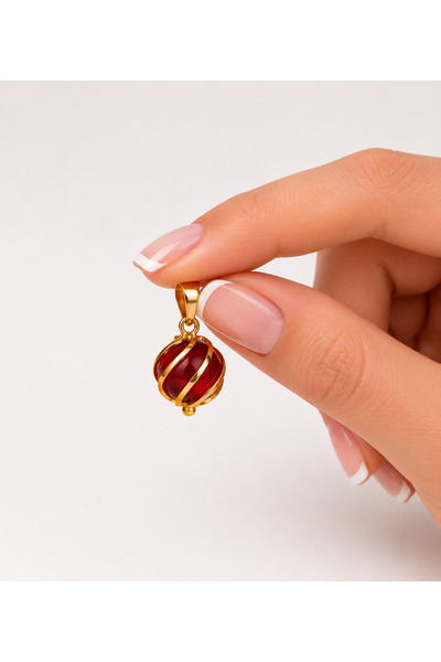Zeynepli gold & jewelry 14 AYAR ALTIN MARDİN İŞİ KAFESLİ KOLYE UCU
