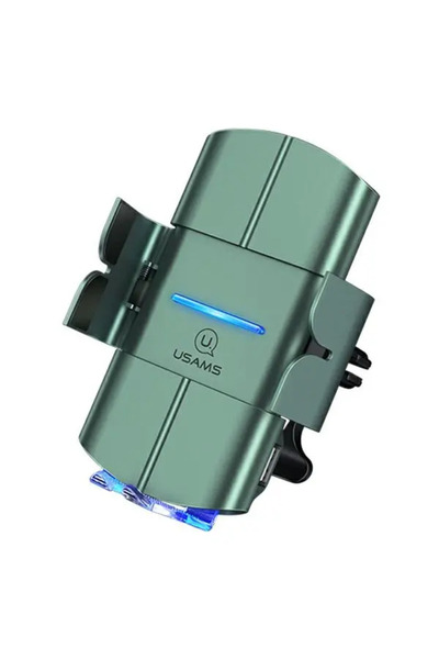 Usams Uchwyt indukcyjny US-CD133 10WAutomatic do kratki went. zielony/green S...