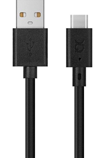 Xqisit Kabel USB USB-A - USB-C 3 m Czarny (112294)