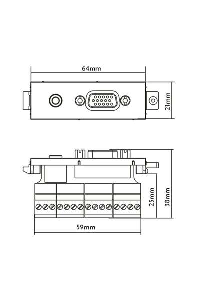 Avision Vision Modul Techconnect VGA+3.5mm module