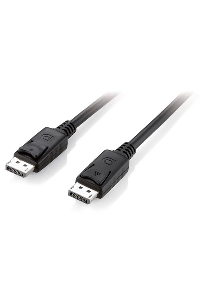 EQUIP DisplayPort 1.2 4K/60Hz St/St 1.00m negru pungă de plastic