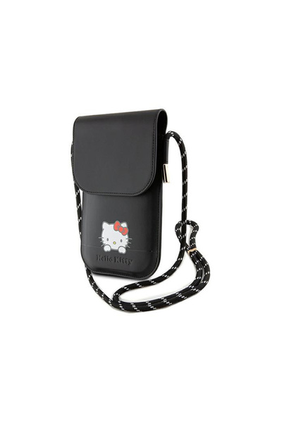 Hello Kitty Torebka HKOWBSKCDKK czarny/black Leather Daydreaming Cord