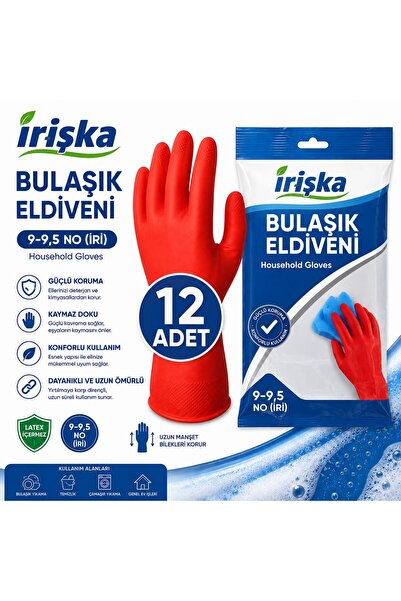 irişka Dishwashing Gloves 9-9.5 No.