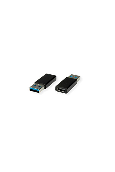 VALUE Adaptor, USB 3.2 Gen 1, Tip A - C, M/F, USB Tip A, USB Tip C, Negru