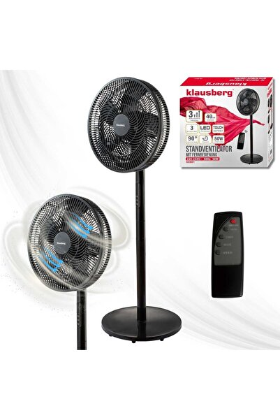 Klausberg Ventilator de birou reglabil cu ventilator rotativ KB-9041
