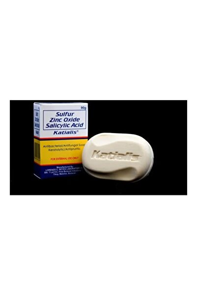 katialis Sulfur Zinc Oxide Salicylic Acid Antifungal Soap 90grams