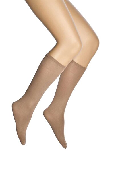 atastore2017 Micro 70 Knee Length Women's Socks Bronze 38