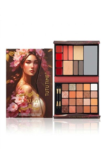 TUTU TIME Luxury Makeup Palette – Integrated and Elegant Look