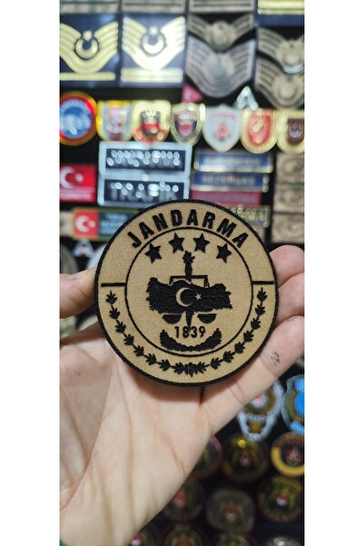 ÇUKUROVA ÜTÜ Bison koža, žandarmerijski veo 8 cm, čičak traka, 1. klasa kvali...