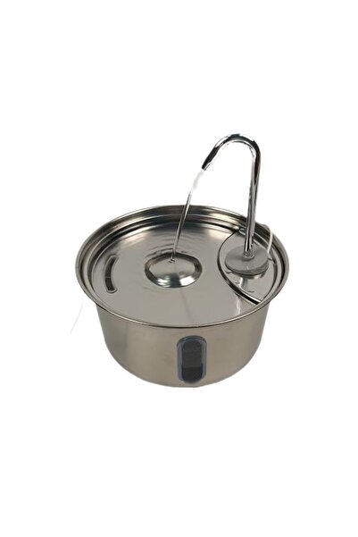 Seven Bird 3.2L Stainless Steel Cat Water Fountain