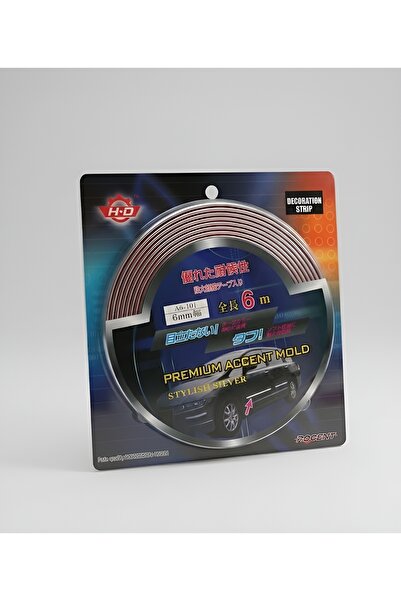 SEP Flexible Chrome Car Decorative Tape 6 mm x 6 m – Self-adhesive, Premium S...