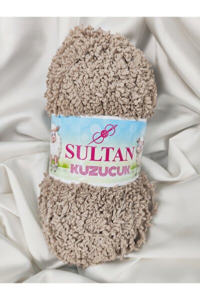 Sultan Kuzucuk Anakuzusu Fir de tricotat manual din nurcă 100gr. (1 bucată) -...
