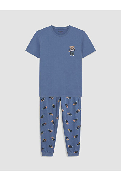 LC Waikiki Sparkling Choices from Shining Store Standard Fit Printed Men's Pa...