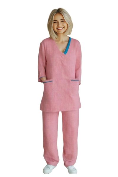 Peach Housemaid Uniform, Maid And Nanny Dress, Khadama Dress (UAE/KSA, Alpha,...