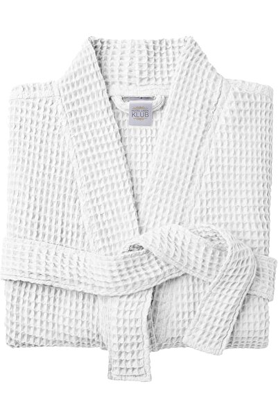 Arabest Cotton Bathrobe,Free Size,Lightweight,Quick Dry,Unisex Waffle Weave,w...