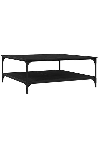 vidaxl Masă de cafea Stejar negru 100 x 100 x 40 cm Lemn compozit