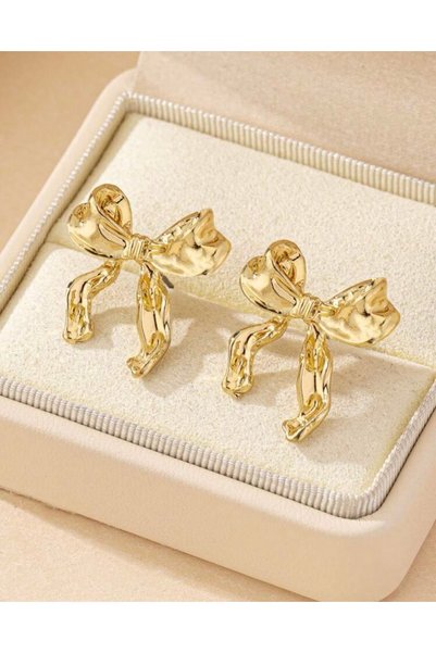 KAYOUBI أقراط تصميم القوس المرأة