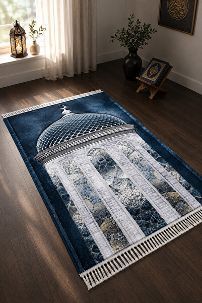 Has 1950 Bambu Namaz Seccadesi 80x130 cm – Şık Tasarım, Konforlu ve Kaymaz Ta...