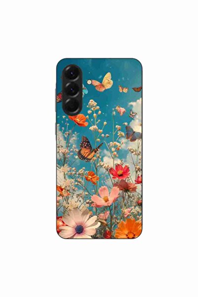 OEM Θήκη συμβατή με Samsung Galaxy A36 από σιλικόνη gel TPU με σχέδιο λουλουδ...