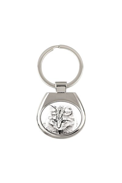 Art - Dog Breloc Pisică American Bobtail Art-Dog – Pandantiv Personalizat din...