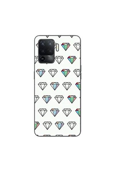 OEM Husa compatibila cu Oppo Reno5 Lite Silicon Gel Tpu Model Diamonds Patter...