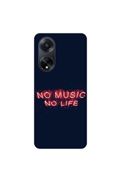 OEM Θήκη συμβατή με Oppo A98 5G Σιλικόνης Τζελ TPU Μοντέλο No Music No Life