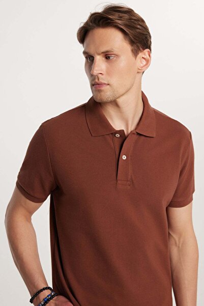 Tudors Men's Slim Fit Premium Series 100% Cotton Soft Textured Mercerized Bro...