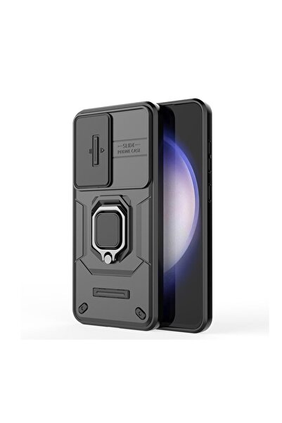 sscase Sliding Camera Σκληρή Θήκη με Δαχτυλίδι Black (Samsung Galaxy S24 FE 5G)