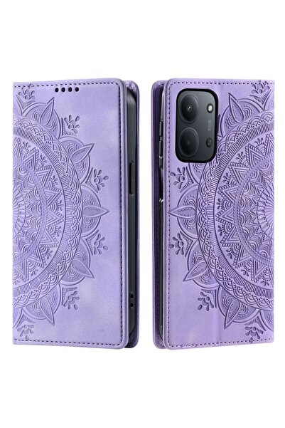 sscase Mandala Flower Θήκη Βιβλίο Purple (Xiaomi Redmi 15C 4G-5G / Poco C85 4G)