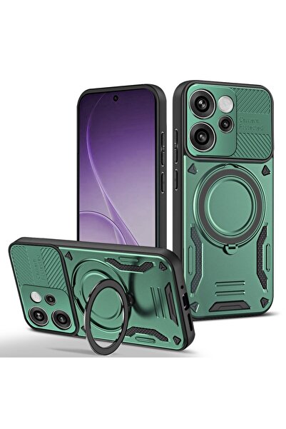 sscase Armor MagSafe Σκληρή Θήκη με Δαχτυλίδι Blackish Green (Oppo Reno15 Pro...