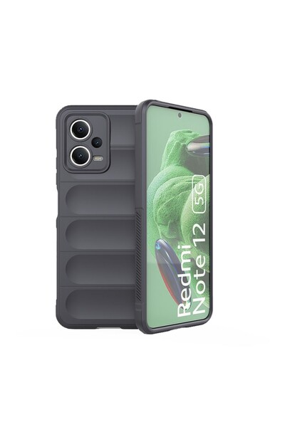 sscase Magic Shield Θήκη Σιλικόνης Dark Grey (Xiaomi Redmi Note 12 5G/Poco X5...