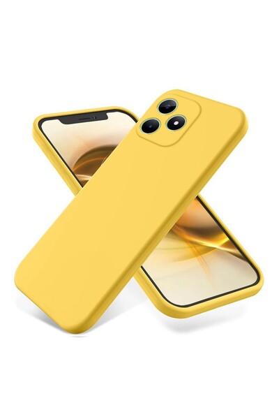 sscase Solid Color Θήκη Σιλικόνης Yellow (Realme C51)