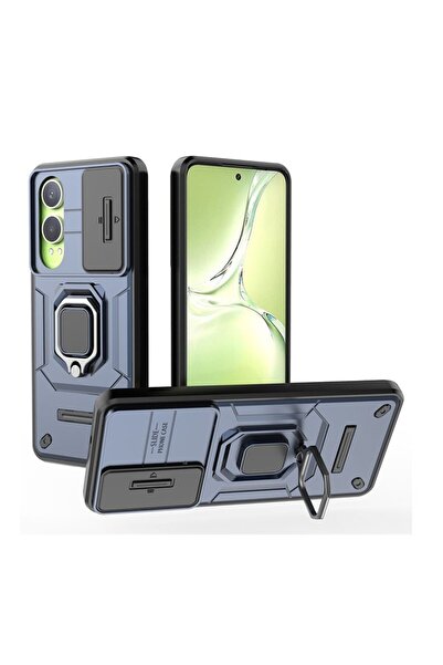 sscase Sliding Camshield Σκληρή Θήκη με Δαχτυλίδι Blue (OnePlus Nord CE 4 Lit...