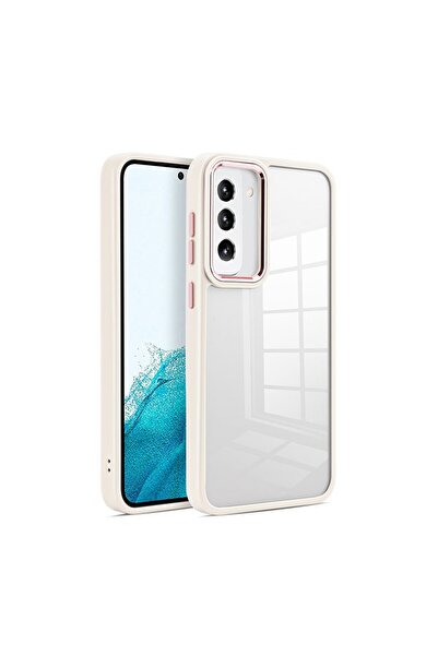 sscase Clear Acrylic Σκληρή Θήκη Σιλικόνης Beige (Samsung Galaxy S23 5G)
