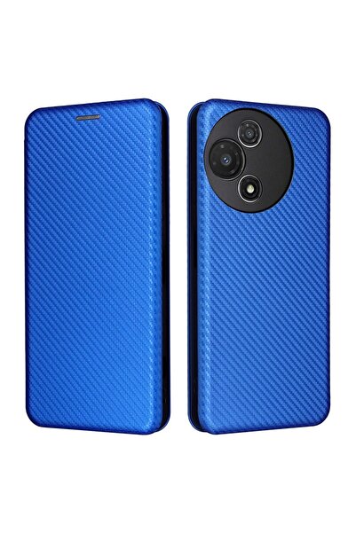 sscase Carbon Fiber Θήκη Βιβλίο Blue (TCL 60R 5G)