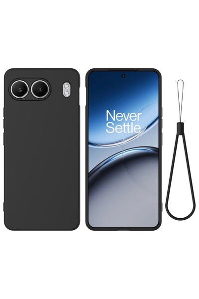 sscase Solid Color Θήκη Σιλικόνης Black (OnePlus Nord 4 5G)