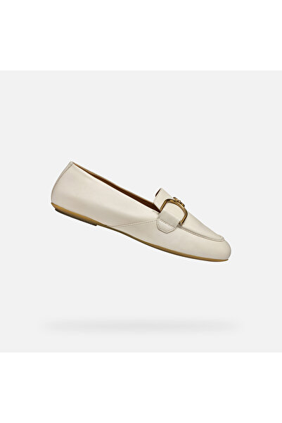 Geox Mocasini cremoși de damă Palmaria