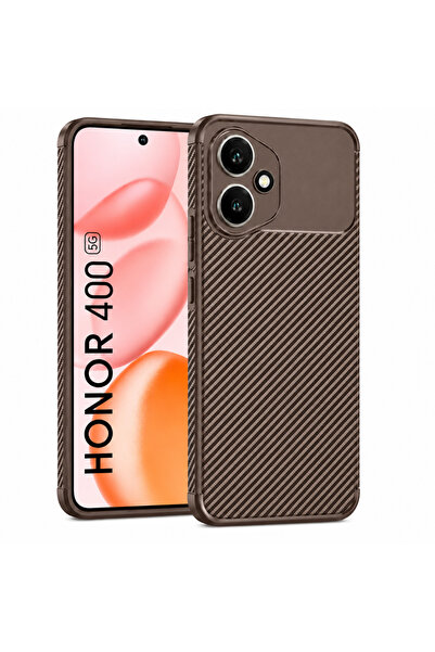 UnDePlus Huawei Honor 400 Kılıf Karbon Silikon Case