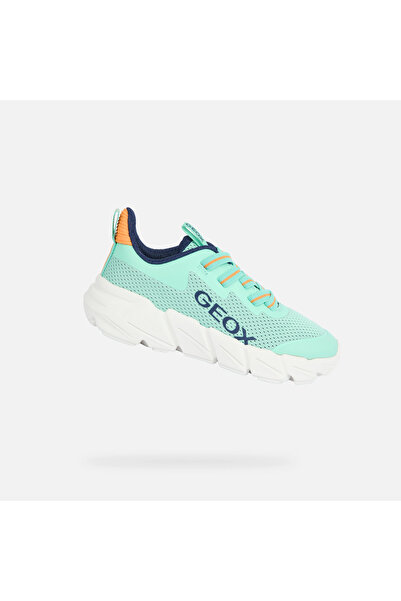 Geox Tenisi turcoaz pentru băieți Flexyper Fast