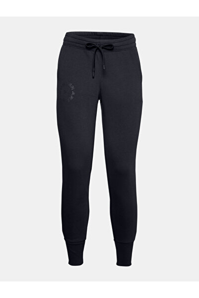 Under Armour Tepláky Rival Fleece Metallic Jogger-BLK