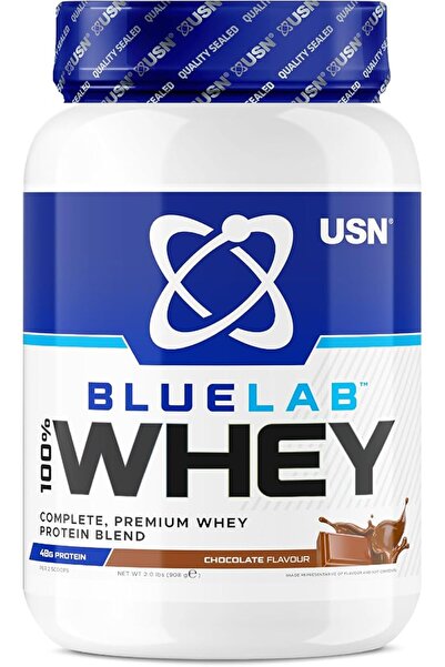 Usn Blue Lab Whey Chocolate 908g – Premium Whey Protein Powder with Whey Isol...