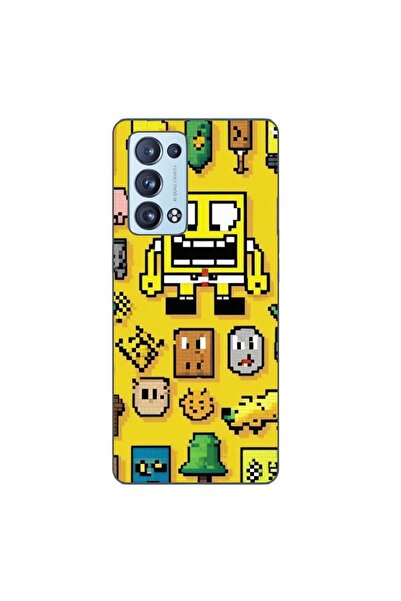 OEM Case compatible with Oppo Reno6 Pro 5G Silicone Gel Tpu Pattern Pixel Art...