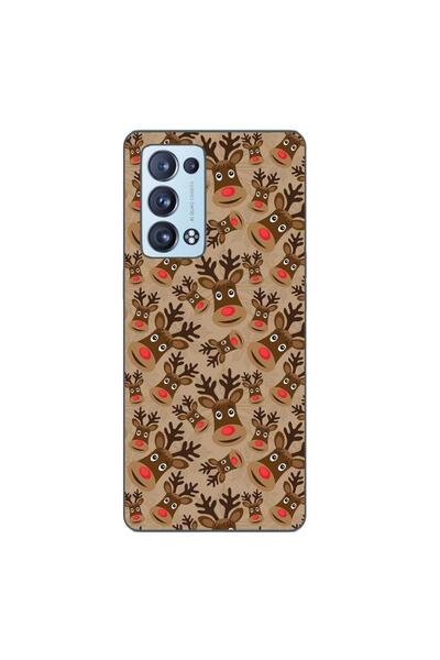 OEM Husa compatibila cu Oppo Reno6 Pro 5G Silicon Gel Tpu Model Craciun Rudol...