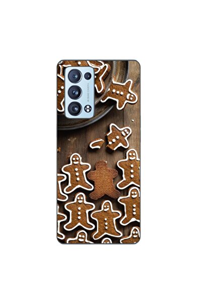OEM Case compatible with Oppo Reno6 Pro 5G Silicone Gel Tpu Christmas Gingerb...