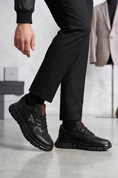 Papuçsepeti Shoe Basket Slzr-062 Comfortable Sole Casual Men's Sports Shoes