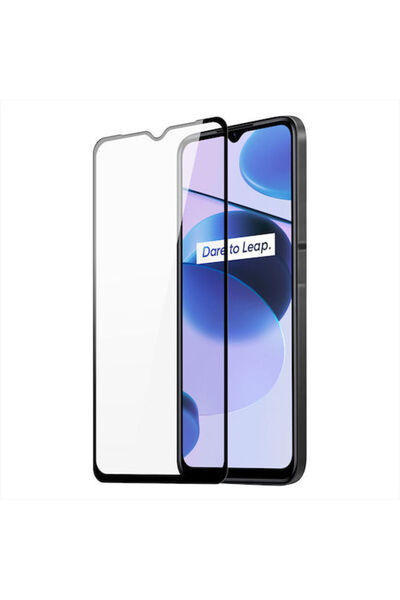 Dux Ducis 9D Πλήρους Κάλυψης Σκληρυμένο Γυαλί Μαύρο (Realme C35)