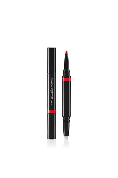 Shiseido InkDuo, Creion de buze cu două capete, 08, Roșu Adevărat, 1.1 g